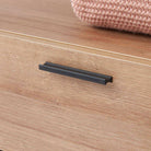 Claire Bedroom Open Wardrobe Riviera Oak 2 Drawer - Price Crash Furniture