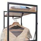 Claire Bedroom Open Wardrobe Riviera Oak 2 Drawer - Price Crash Furniture