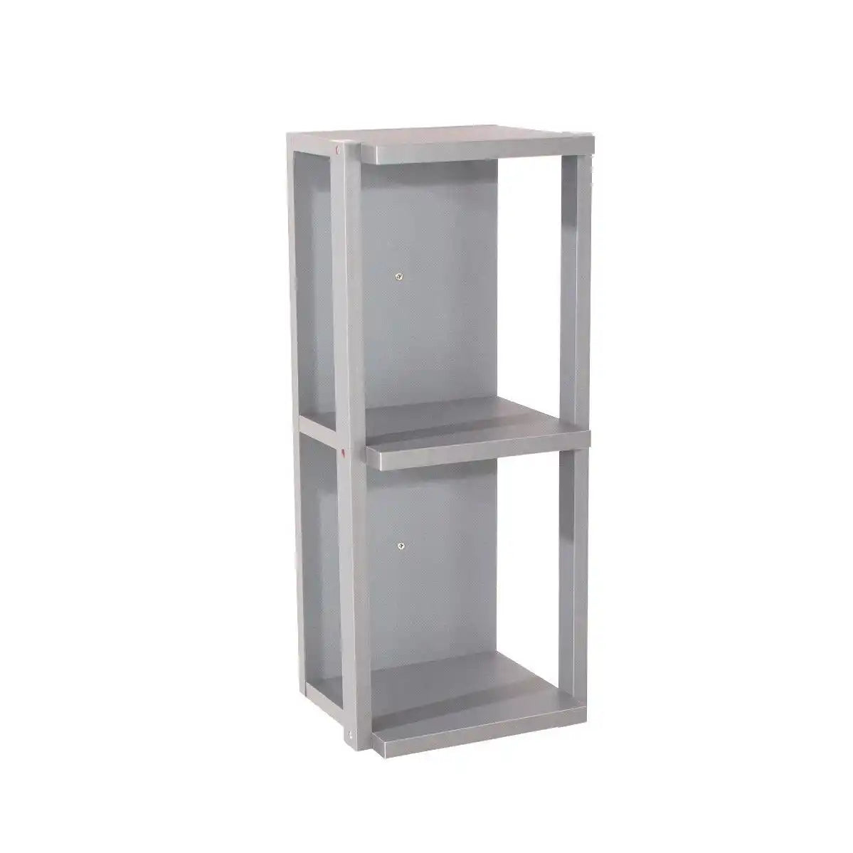 Core Arran Light Grey 3 Shelf Narrow Wall Unit by Core - Price Crash Furniture