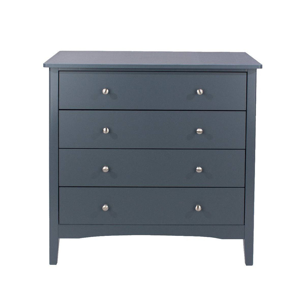 Core Products Como Blue 4 drawer chest - Price Crash Furniture