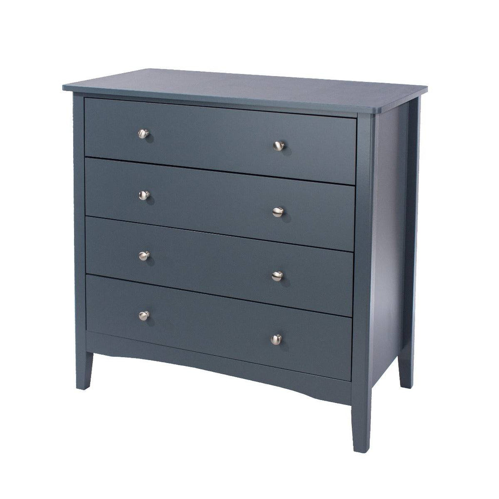 Core Products Como Blue 4 drawer chest - Price Crash Furniture