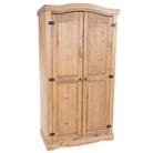 Core Products Corona Pine 2 Door Wardrobe - Price Crash Furniture