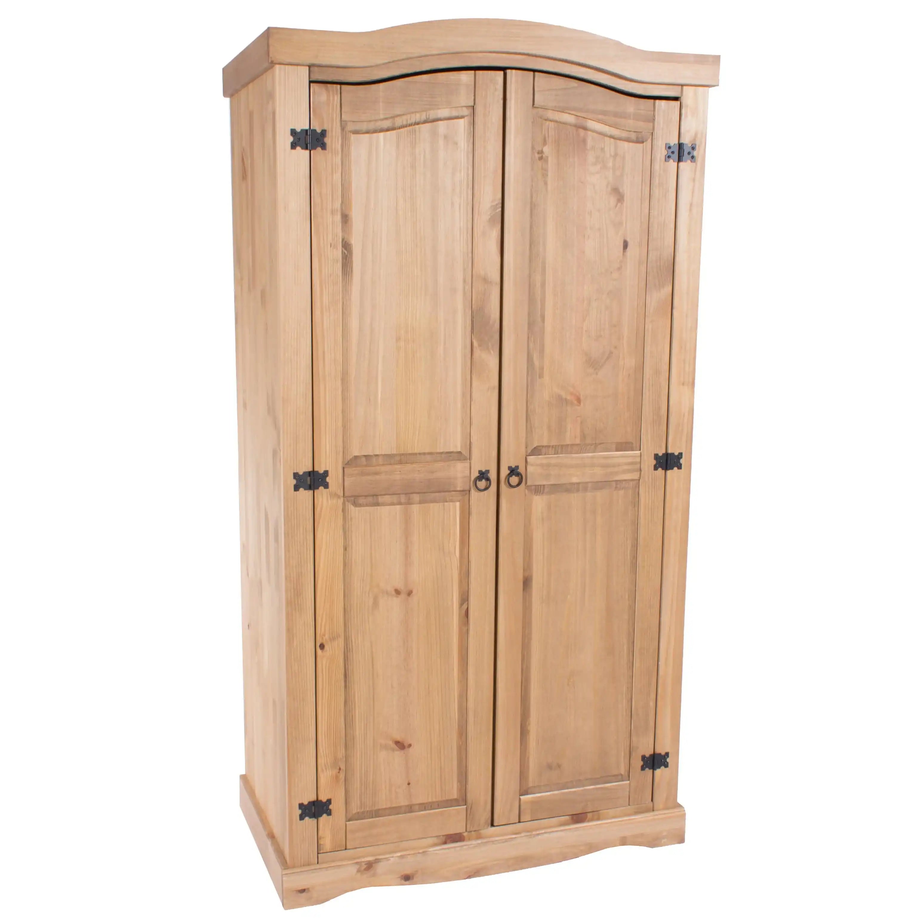Core Products Corona Pine 2 Door Wardrobe - Price Crash Furniture