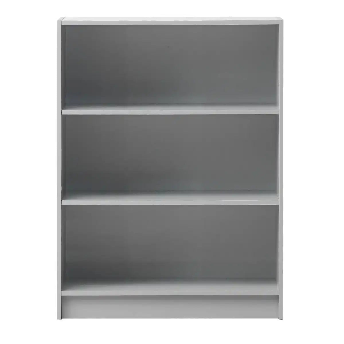 Essentials Bookcase Low Wide in Grey by TAD - Price Crash Furniture