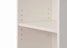 Essentials Bookcase Medium Narrow in White by TAD - Price Crash Furniture