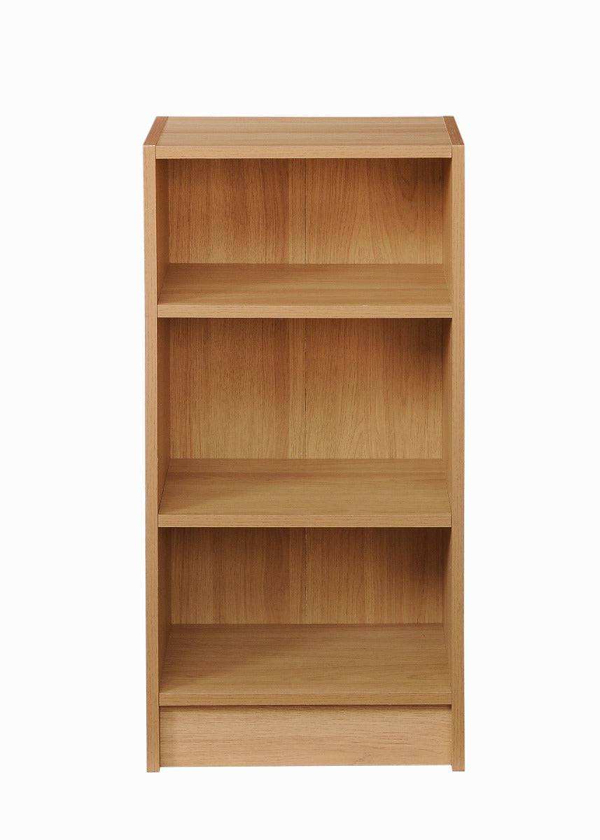 Essentials Bookcase Small Narrow in Oak by TAD - Price Crash Furniture