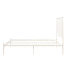 Giulia Modern Metal Double Bed in White by Dorel at Price Crash Furniture - Price Crash Furniture