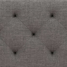 Her Majesty Single Daybed/Trundle Linen in Grey by Dorel - Price Crash Furniture