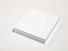 Hudson Gloss White 90cm Floating Shelf Kit by Core - Price Crash Furniture