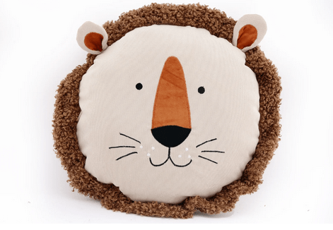 Lion Face Scatter Cushion 40cm - Price Crash Furniture