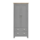 Lisbon 3 Piece Bedroom Set: 2 door 2 drawer wardrobe 4 drawer chest 1 drawer bedside - Price Crash Furniture