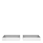 Naia Set Of 2 Underbed Drawers (Single Or Double Bed) In White Gloss - Price Crash Furniture