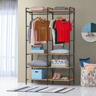 Claire Bedroom Double Open Wardrobe in Riviera Oak - Price Crash Furniture