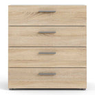 Pepe Oak 4 Drawer Chest of Drawers - Price Crash Furniture