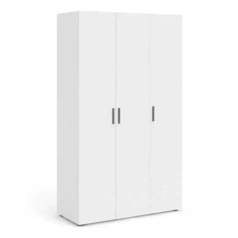 Pepe White 3 Door Wardrobe - Price Crash Furniture
