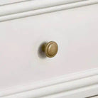 Piper 1 Drawer Bedside Table in Cream by Dorel - Price Crash Furniture