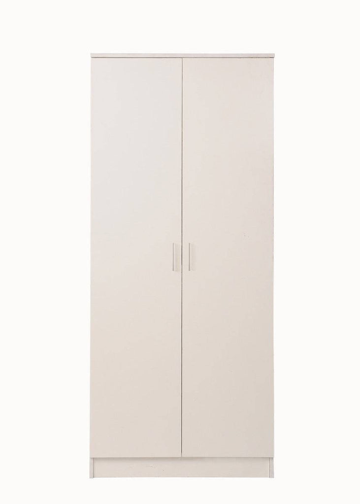 Rio Costa 2 Door Wardrobe in White by TAD - Price Crash Furniture