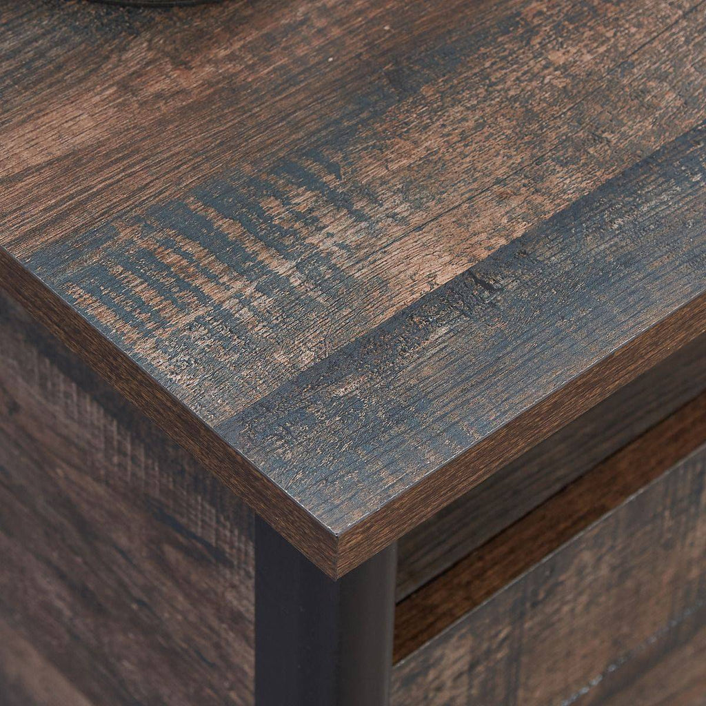 SIDE TABLE DARK OAK - Willow Collection - Price Crash Furniture