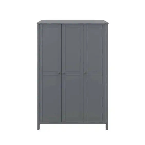 Steens Tromso 3 Door Wardrobe in Grey - Price Crash Furniture