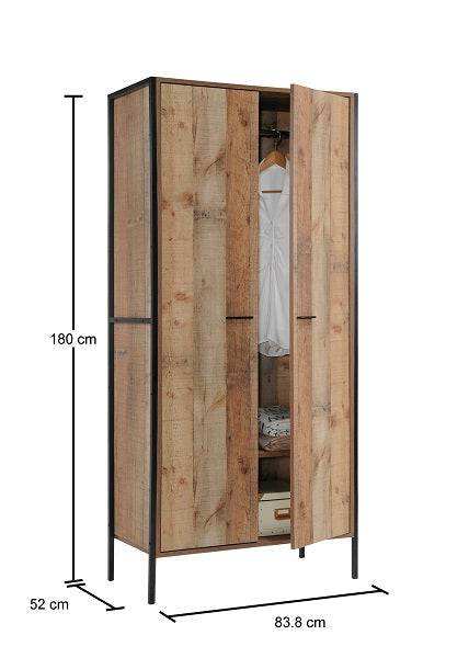 Stretton Bedroom Set with 2 Door Wardrobe by TAD - Price Crash Furniture
