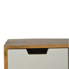 Nordic Style Television Stand in Grey & Oak Finish - Price Crash Furniture