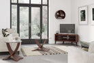 JF709 San Francisco TV Stand in Walnut by Jual - Price Crash Furniture
