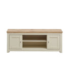 Lisbon TV unit with 2 doors by TAD - Price Crash Furniture
