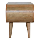 London Media Unit in Solid Mango Wood - Price Crash Furniture