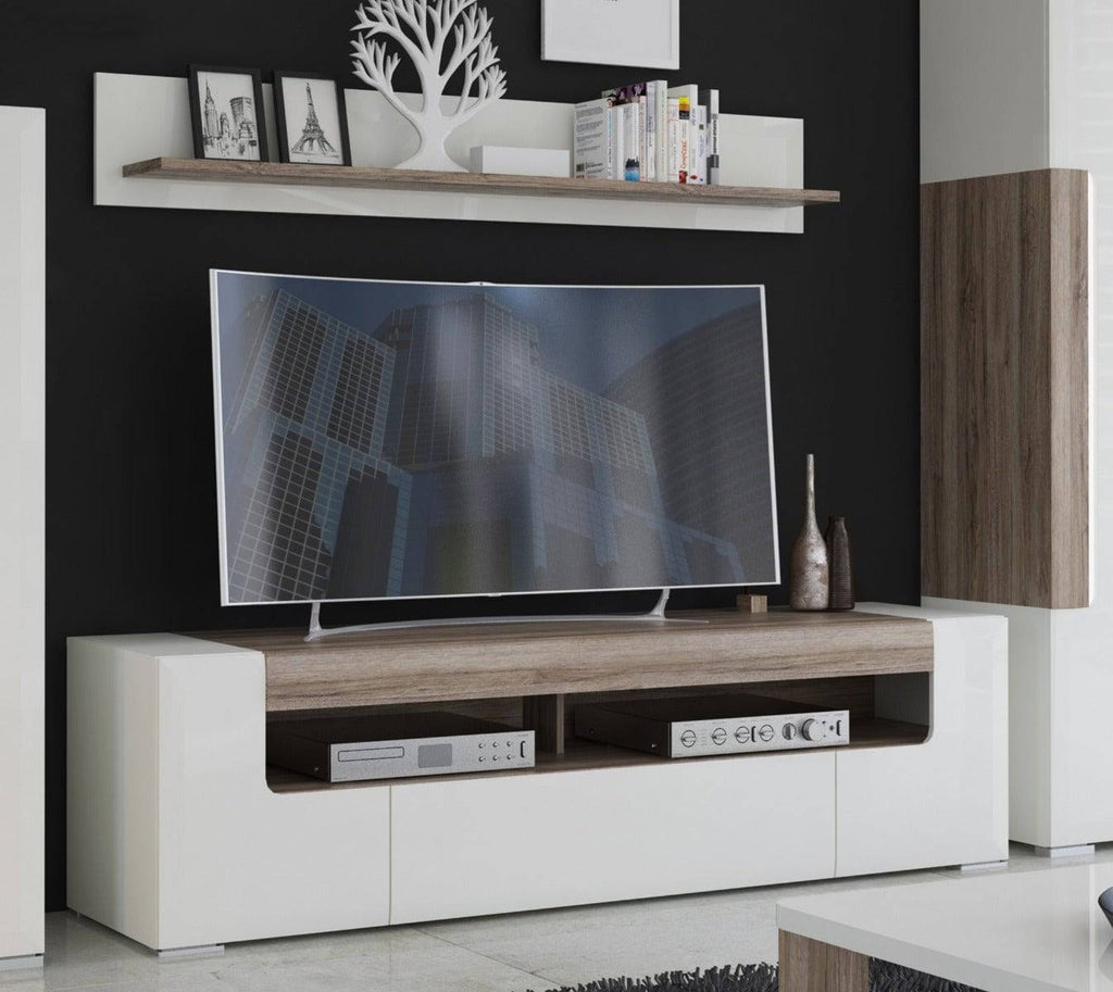 Toronto 190cm Wide TV Cabinet - Price Crash Furniture
