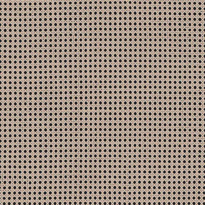 Cestino Coffee Table With 1 Drawer In Jackson Hickory Oak And Rattan Effect - Price Crash Furniture