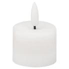 Luxe Collection Natural Glow set of 2 White LED Tealights - Price Crash Furniture