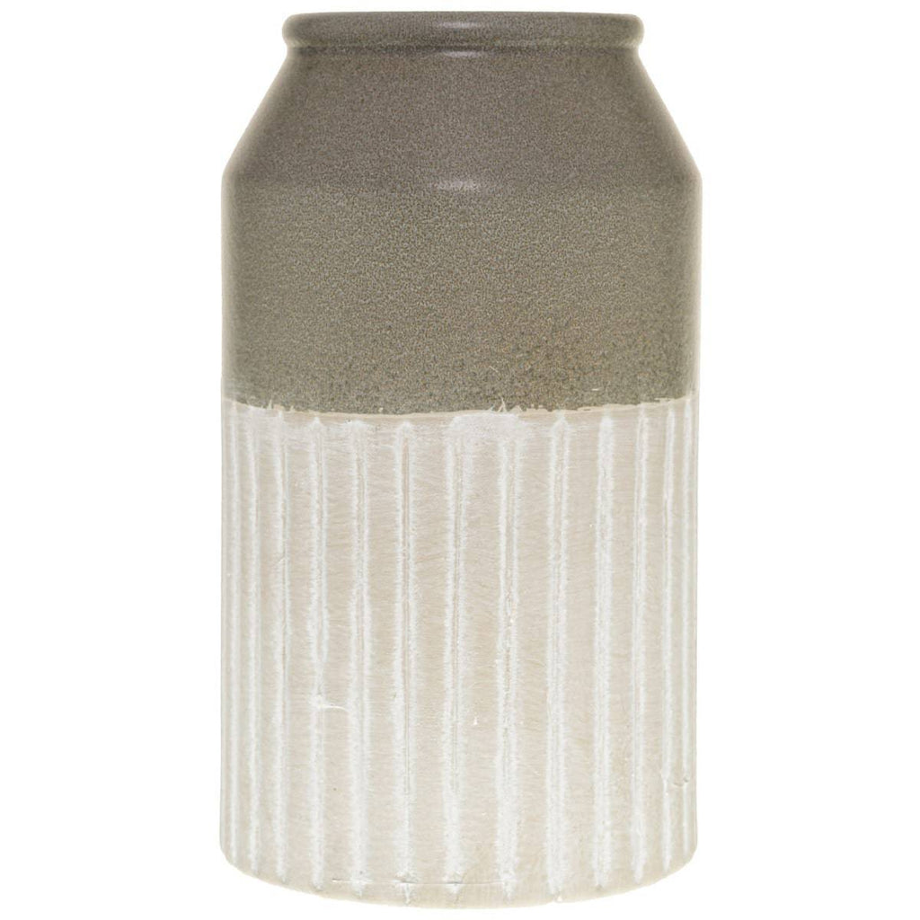 Mason Collection Grey Ceramic Olpe Vase - Price Crash Furniture