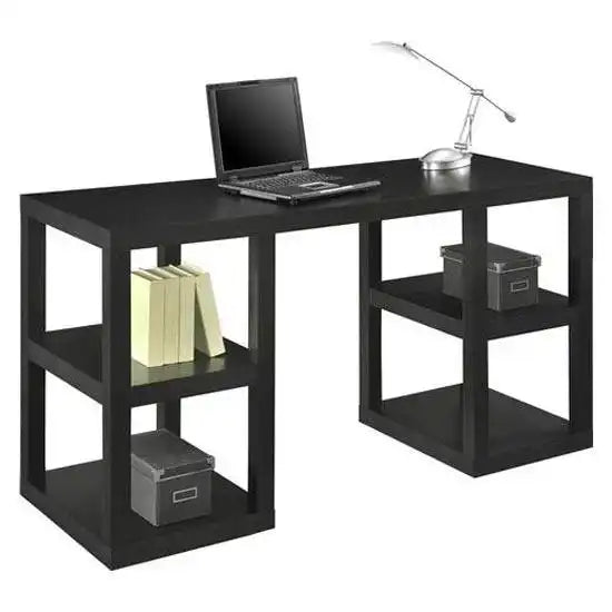 Parsons Wooden Deluxe Laptop Desk In Black by Dorel - Price Crash Furniture