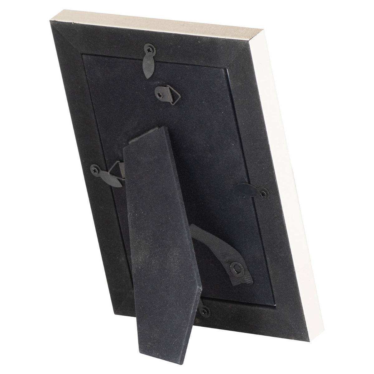Silver Edged Pink Velvet 4X6 Photo Frame - Price Crash Furniture