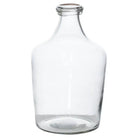 Bulbous Narrow Neck Glass Vase - Price Crash Furniture