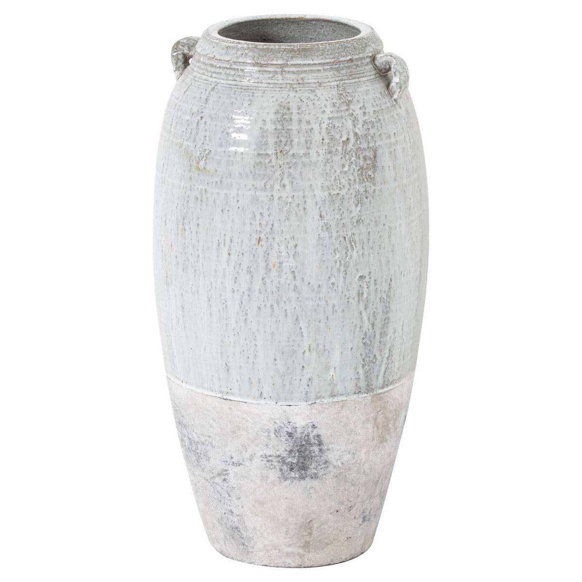 Large Ceramic Dipped Amphora Vase - Price Crash Furniture