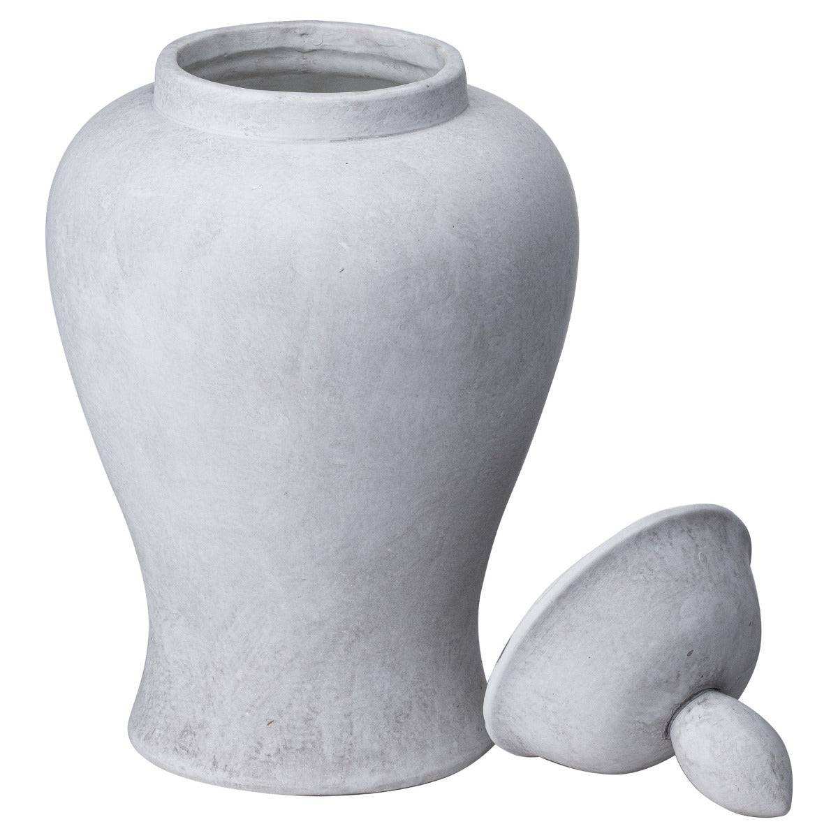 Darcy Large Stone Ginger Jar - Price Crash Furniture