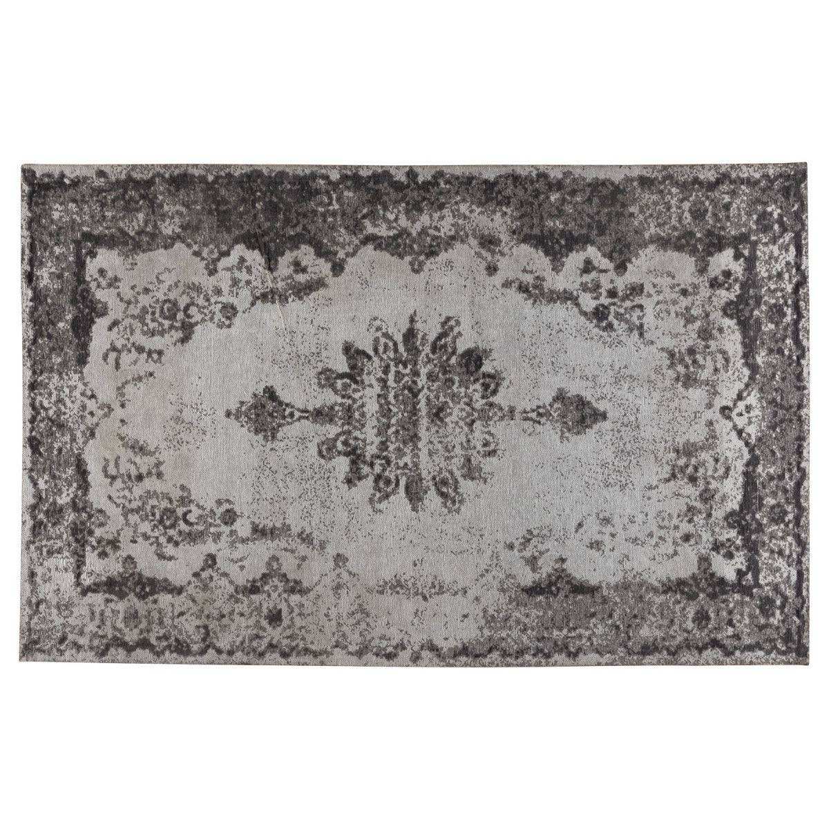 Elgin Large Grey Rug - Price Crash Furniture