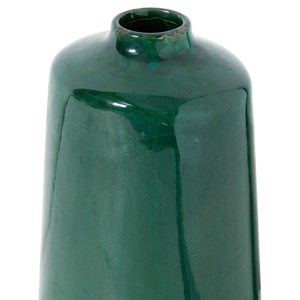 Garda Emerald Glazed Liv Vase - Price Crash Furniture