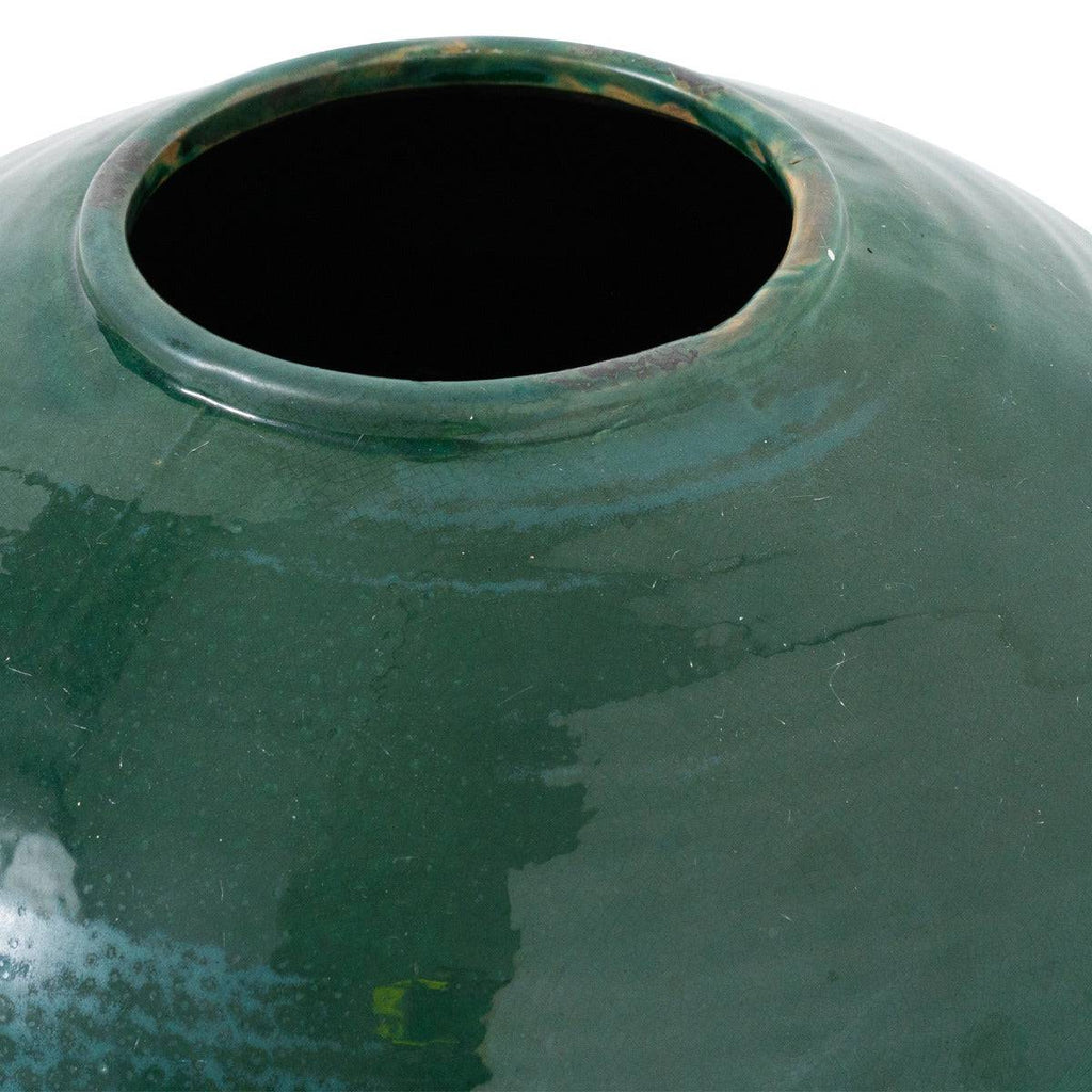 Garda Emerald Glazed Regola Vase - Price Crash Furniture