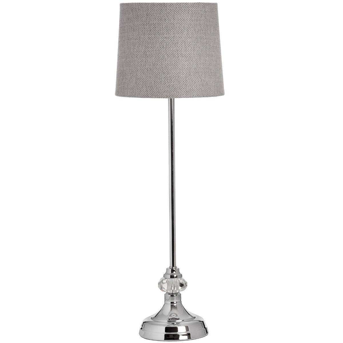 Genoa Chrome Table Lamp - Price Crash Furniture
