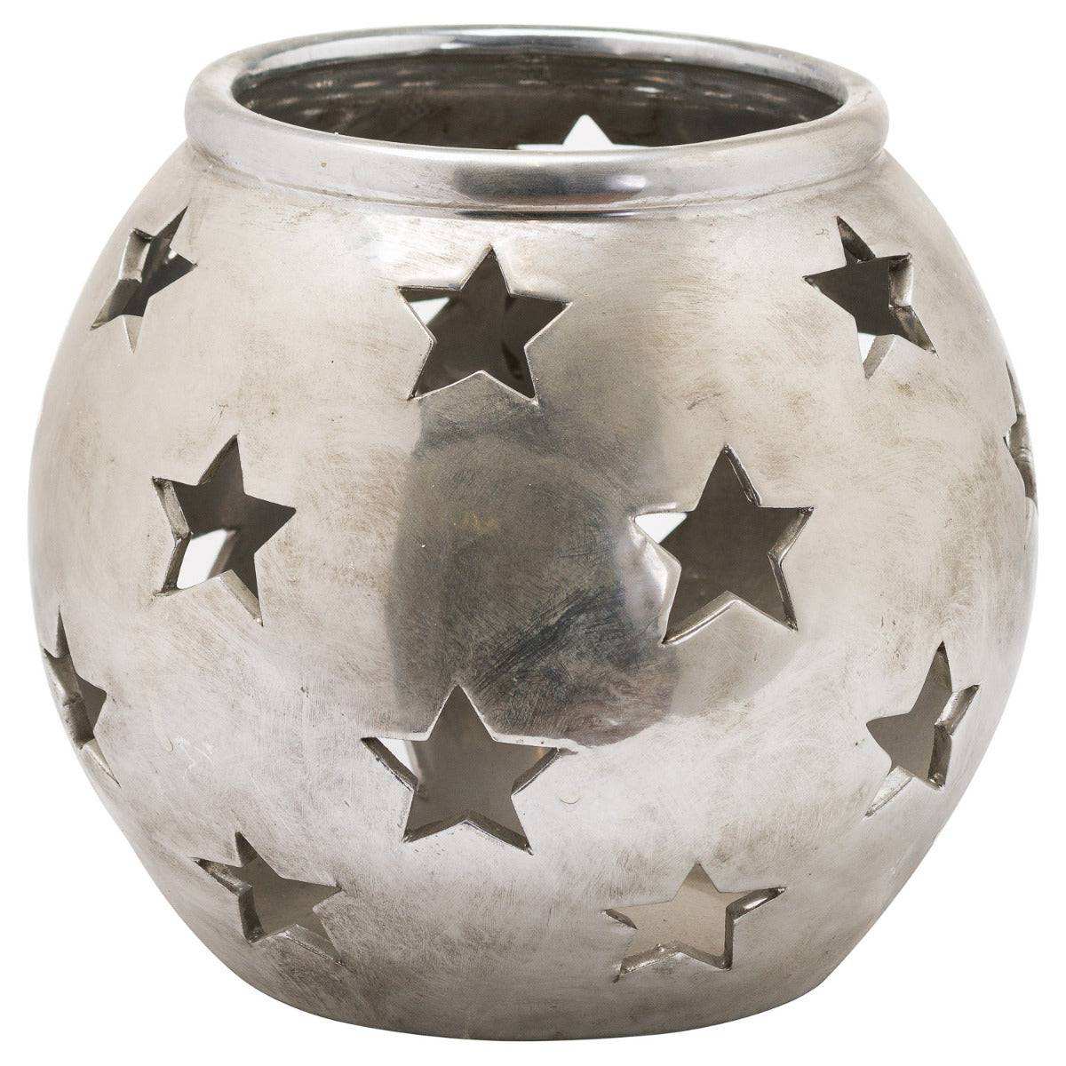 Large Stone Effect Acorn Tea Light Holder - Price Crash Furniture