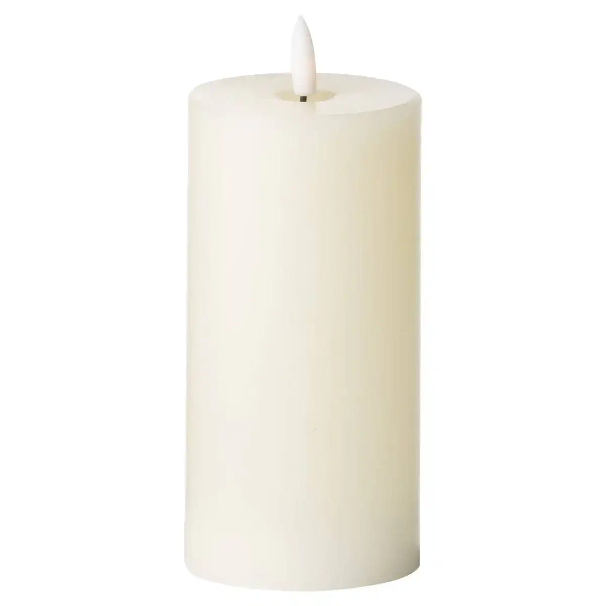 Luxe Collection Natural Glow 3 x 6 LED Ivory Candle - Price Crash Furniture
