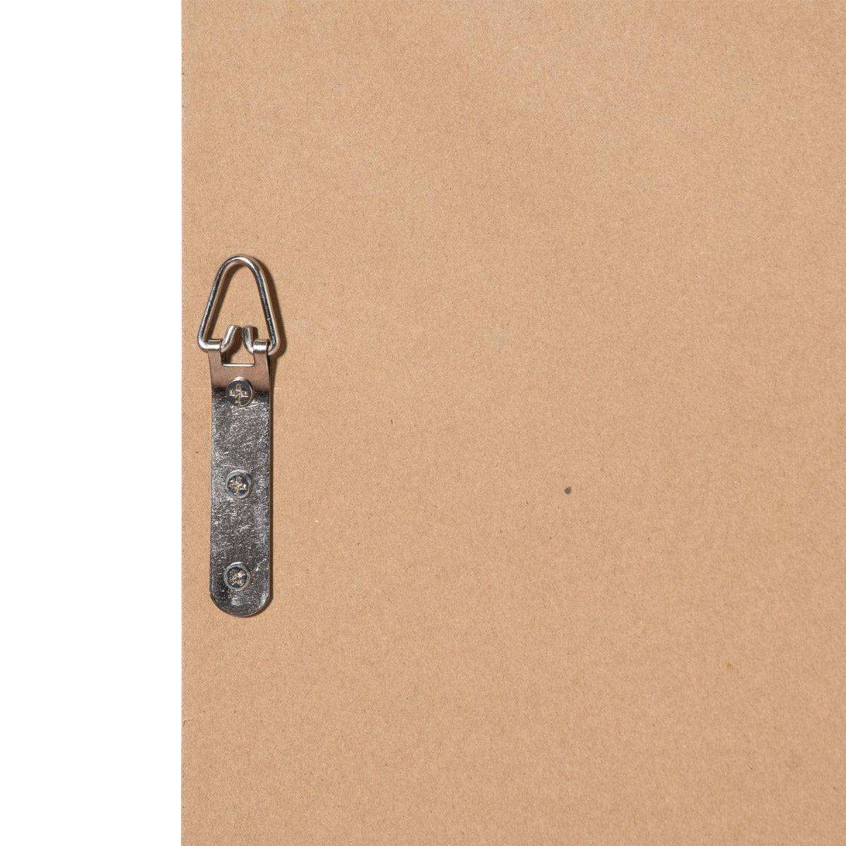 Metallic Soft Costal Abstract Glass Image In Silver Frame - Price Crash Furniture