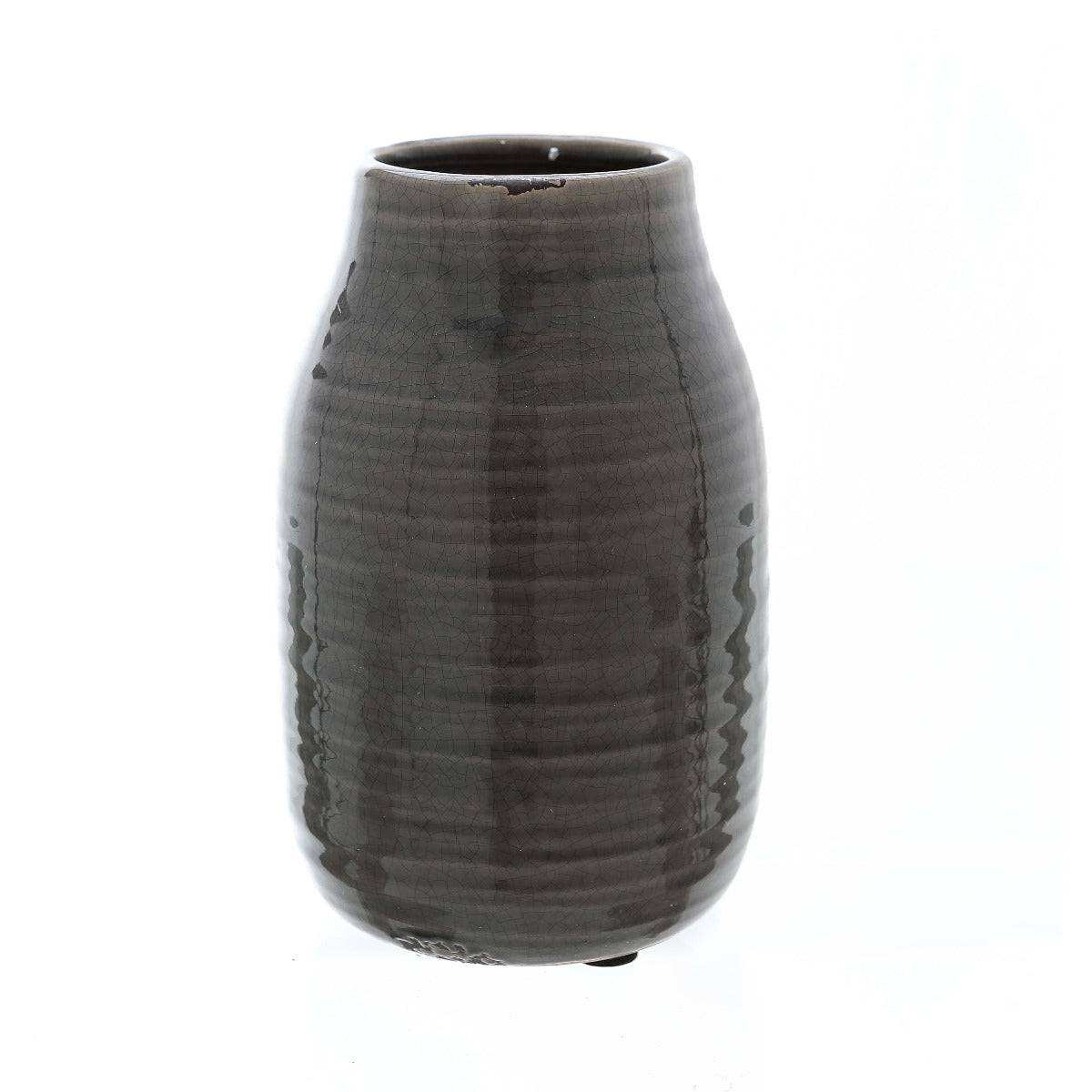 Garda Grey Stefanie Vase - Price Crash Furniture