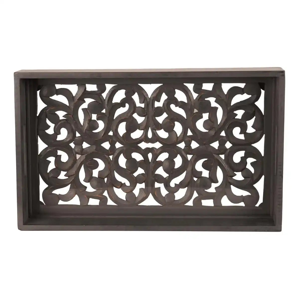 Rectangular Carved Louis Tray - Price Crash Furniture