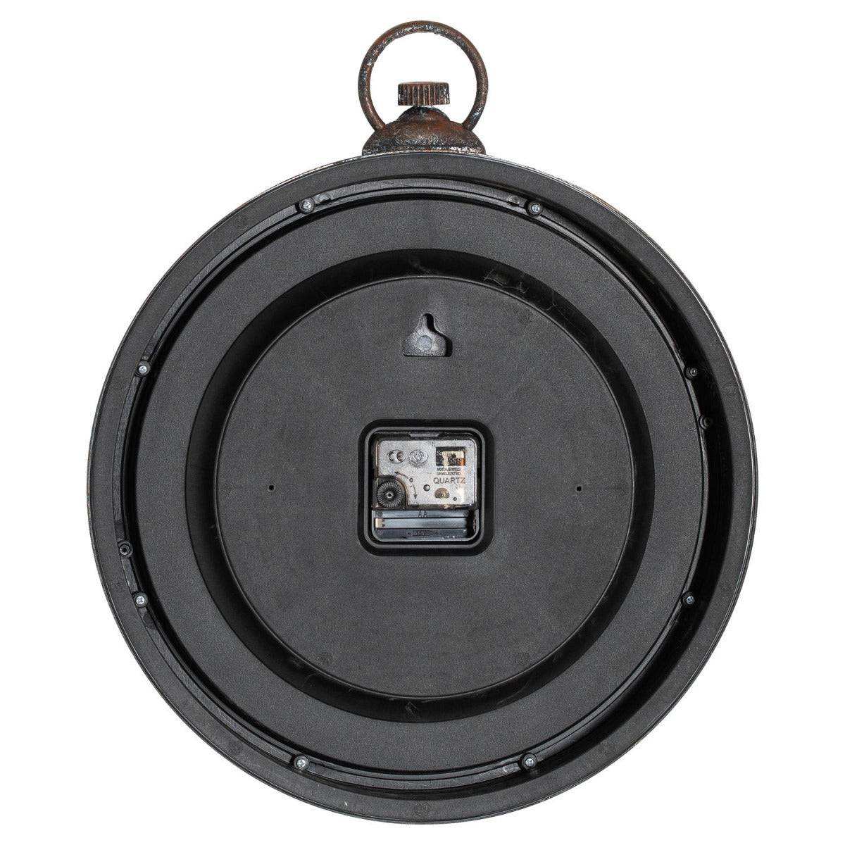 Rustic Pocket Watch Wall Clock - Price Crash Furniture