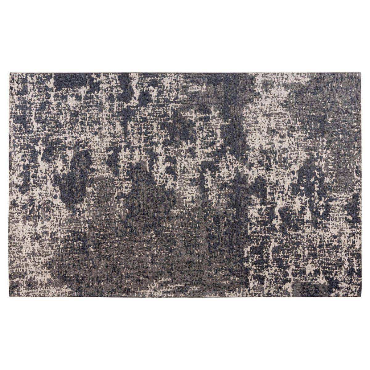 Saturn Abstract Grey Rug - Price Crash Furniture