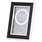 Silver Edged Black Velvet 4X6 Photo Frame - Price Crash Furniture