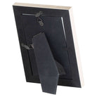 Silver Edged Black Velvet 4X6 Photo Frame - Price Crash Furniture